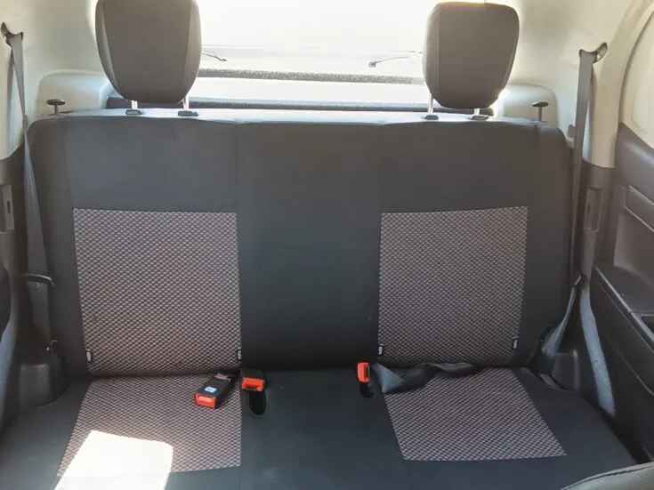 2013 Suzuki S-Presso/1.0 GL – Rear Seats