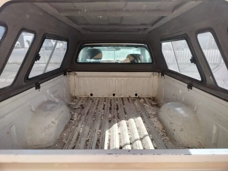 2021 GWM STEED 5 SINGLE CAB 2.2 MPI 4X2 – Boot / Loadbin