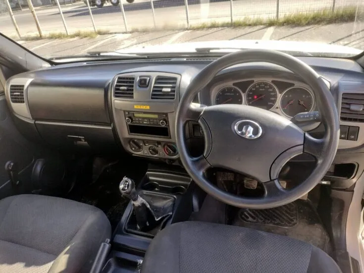 2021 GWM STEED 5 SINGLE CAB 2.2 MPI 4X2 – Interior