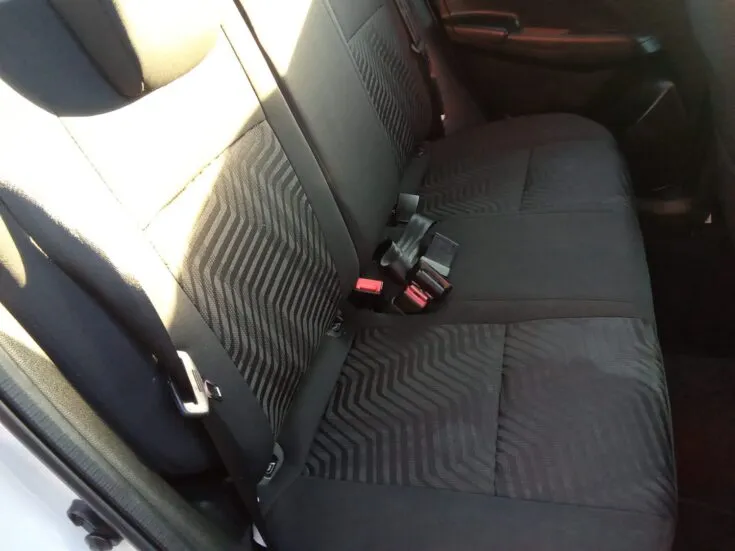 2021 SUZUKI SWIFT 1.2 GL AMT – Rear Seats