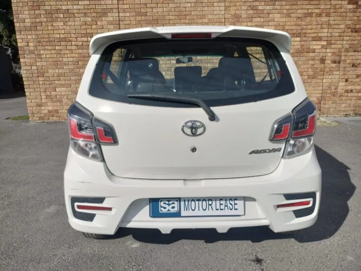2021 TOYOTA AGYA 1.0 AT – Back Photo