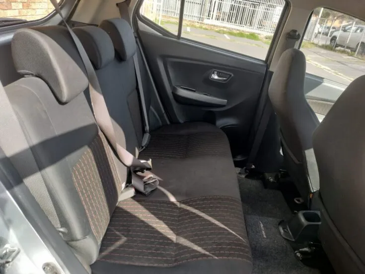 2021 TOYOTA AGYA 1.0 AUTO – Rear Seats
