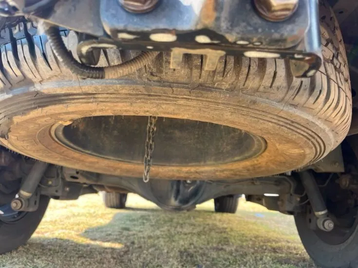 2021 TOYOTA FORTUNER 2.4 GD-6 R/B AT – Spare Wheel