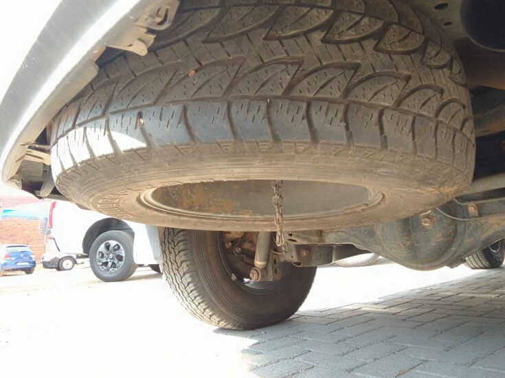 2021 TOYOTA FORTUNER 2.4GD-6 R/B A/T – Spare Wheel