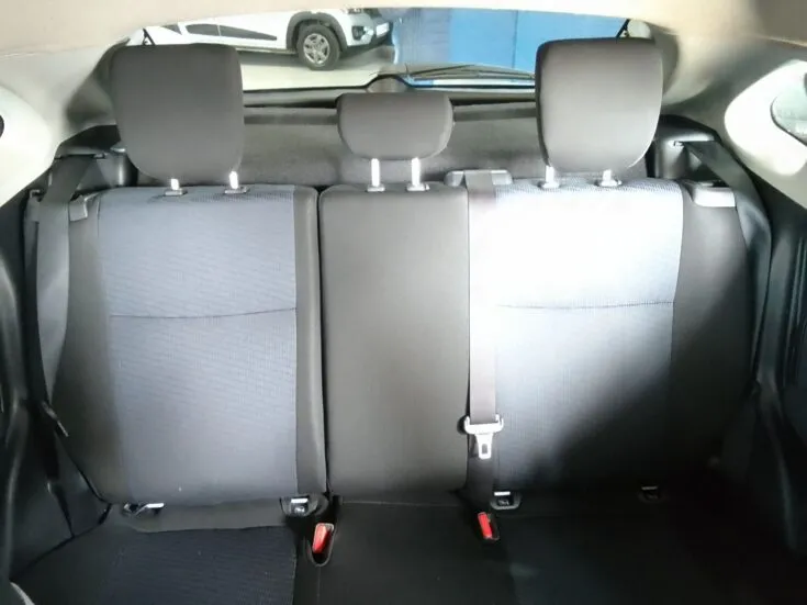 2021 Toyota Starlet/1.4L XI MT – Rear Seats
