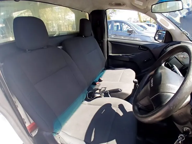 2022 Isuzu D-Max/250C S/CAB FLEETSIDE – Rear Seats