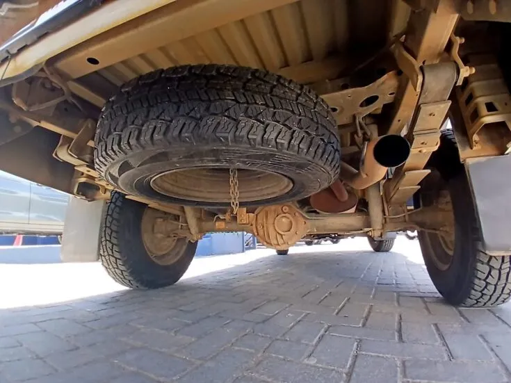 2022 Isuzu D-Max/250C S/CAB FLEETSIDE – Spare Wheel