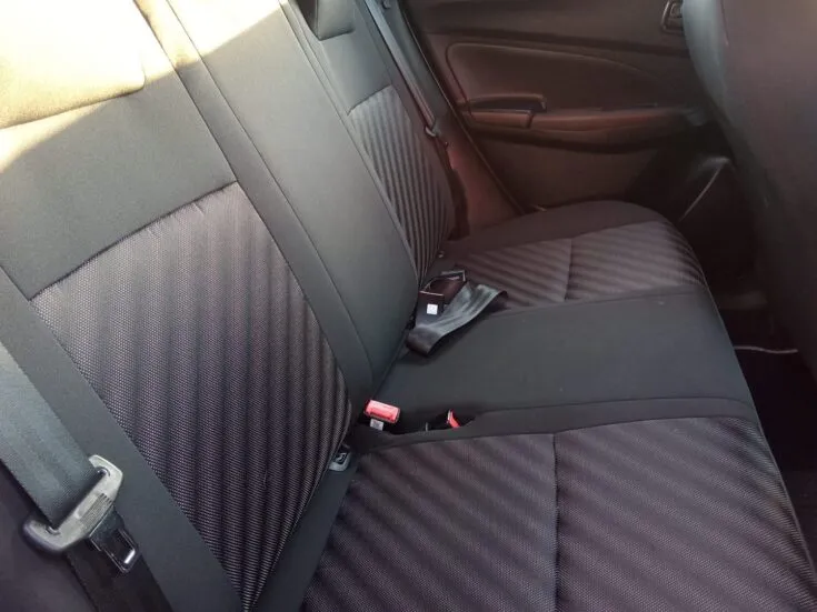 2022 Suzuki Swift/1.2 GA – Rear Seats