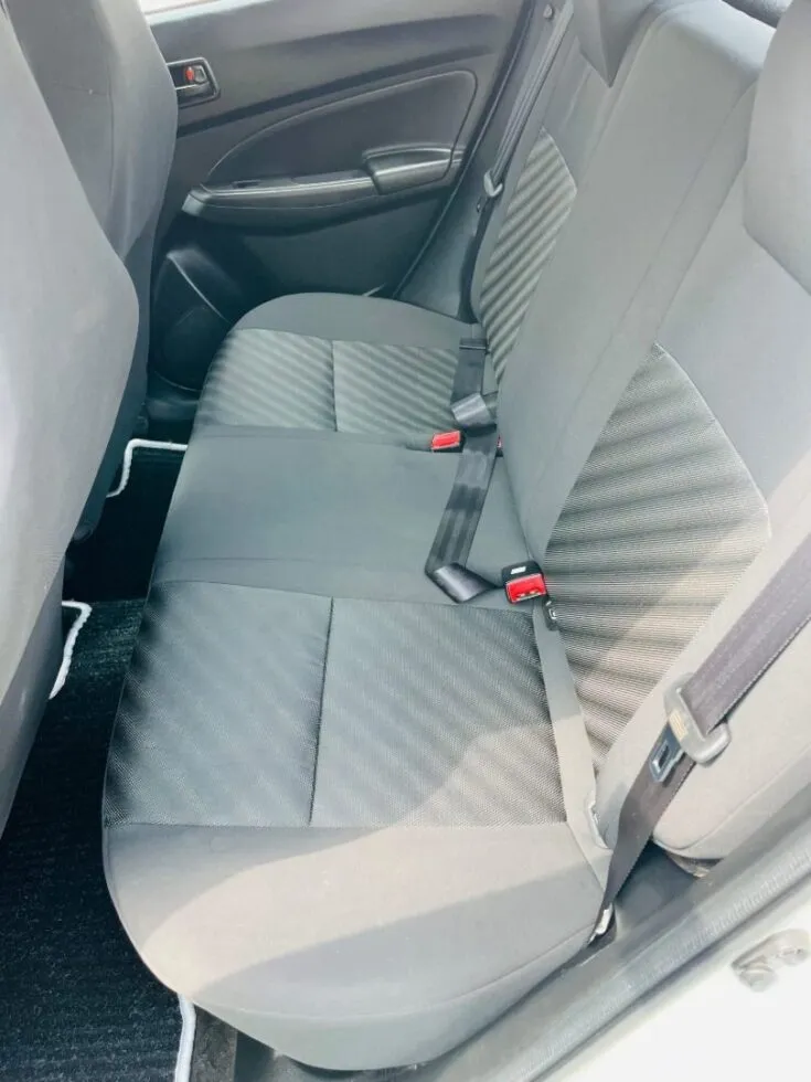 2022 Suzuki Swift/1.2 GA – Rear Seats