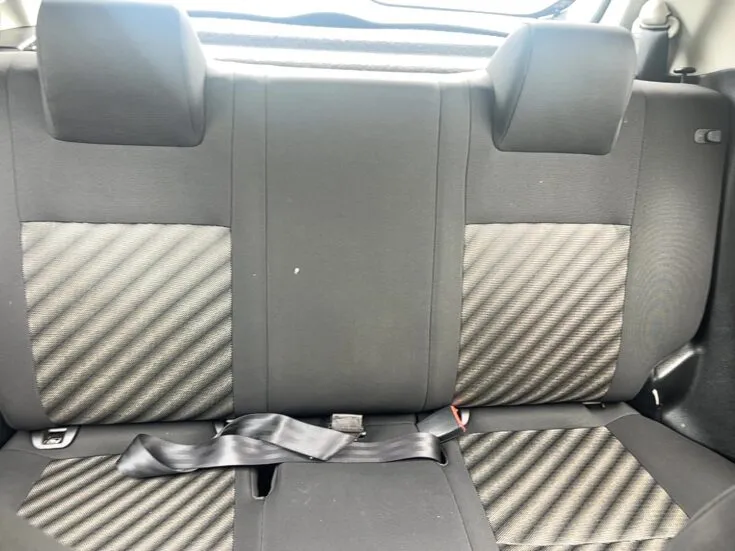 2022 Suzuki Swift/1.2 GA – Rear Seats