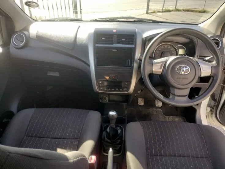 2022 Toyota Agya/1.0 5MT – Dashboard