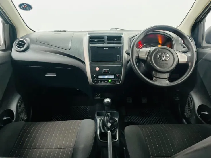 2022 Toyota Agya/1.0 5MT – Dashboard