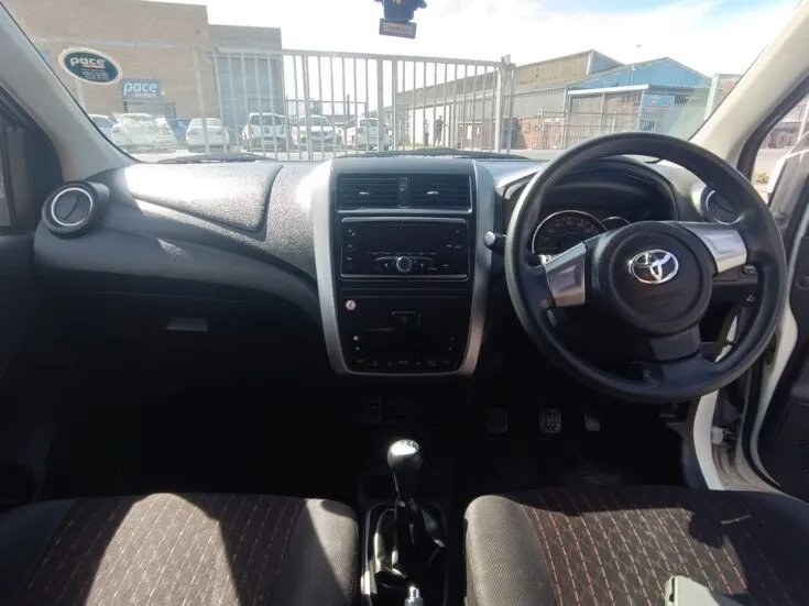 2022 Toyota Agya/1.0 5MT – Dashboard