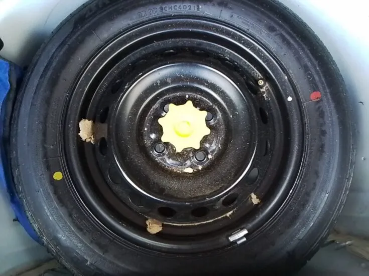 2022 Toyota Agya/1.0 5MT – Spare Wheel