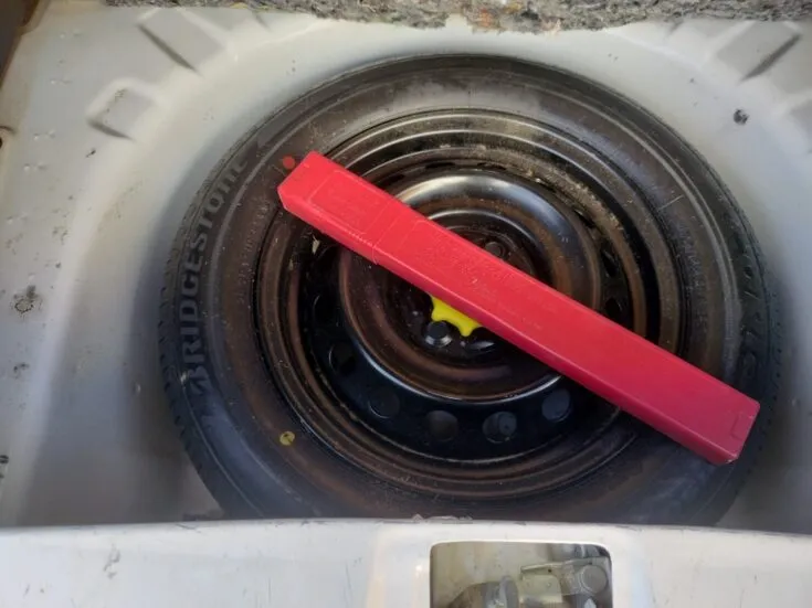 2022 Toyota Agya/1.0 5MT – Spare Wheel