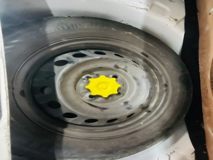 2022 Toyota Agya/1.0 5MT – Spare Wheel