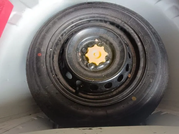 2022 Toyota Agya/1.0 5MT – Spare Wheel