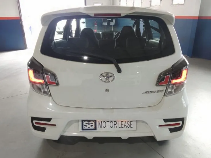 2022 TOYOTA AGYA 1.0 AUTO – Back Photo