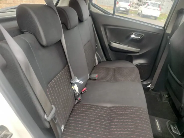 2022 TOYOTA AGYA 1.0 AUTO – Rear Seats