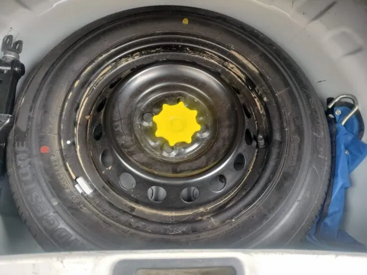 2022 TOYOTA AGYA 1.0 AUTO – Spare Wheel