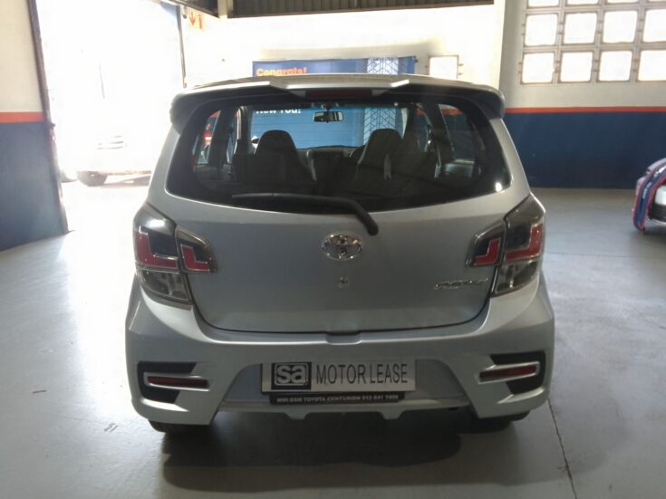 2022 TOYOTA AGYA 1.0 MANUAL – Back Photo