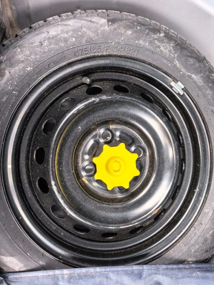 2022 TOYOTA AGYA 1.0 MANUAL – Spare Wheel