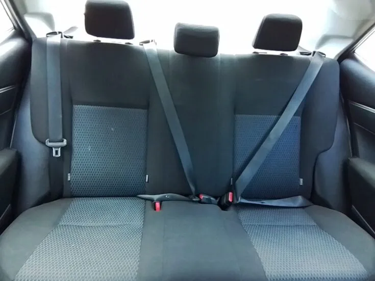 2022 Toyota Corolla Quest/1.8 PLUS CVT – Rear Seats