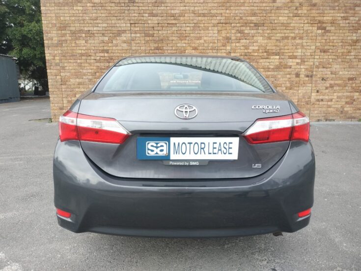 2022 TOYOTA COROLLA QUEST PLUS 1.8 CVT – Back Photo