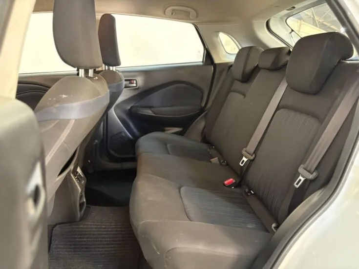 2022 Toyota Starlet/1.5 XS 4AT – Rear Seats
