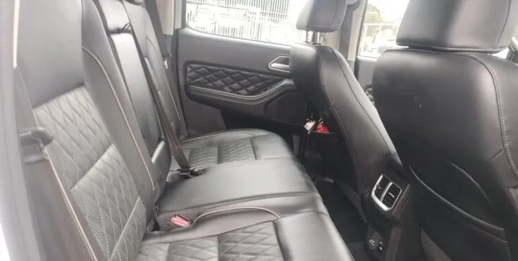 2023 Great Wall P Series Passanger/2.0 LT D/CAB 4X4 – Rear Seats