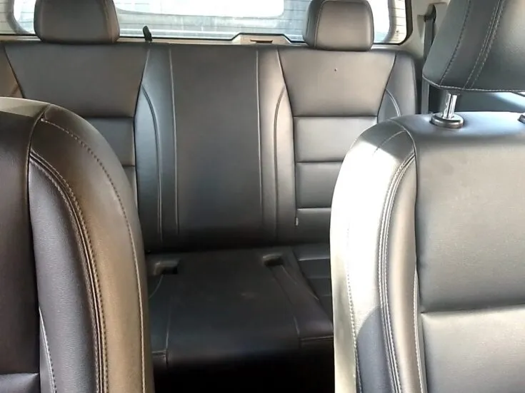 2023 Great Wall P Series Passanger/2.0 TD DLX D/CAB 4X2 – Rear Seats