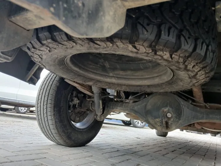 2023 Great Wall P Series Passanger/2.0 TD DLX D/CAB 4X4 – Spare Wheel