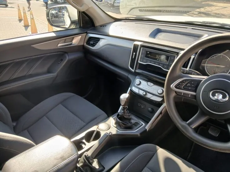 2023 Great Wall P Series Passenger/2.0 TD SX S/CAB 4X2 – Rear Seats