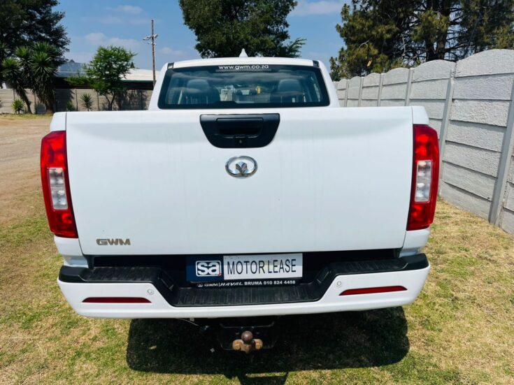2023 GWM P-SERIES CV DCAB 2.0TD SX 4X2 6MT – Back Photo