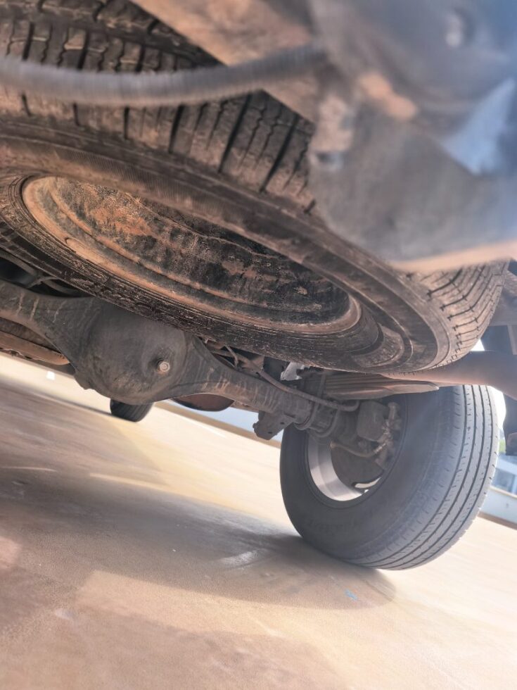 2023 GWM P-SERIES CVD CAB 2.0TD DLX 4X2 8AT – Spare Wheel