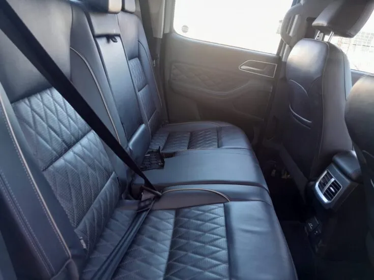 2023 GWM P-SERIES PV DCAB 2.0TD LT 4X2 8AT – Rear Seats
