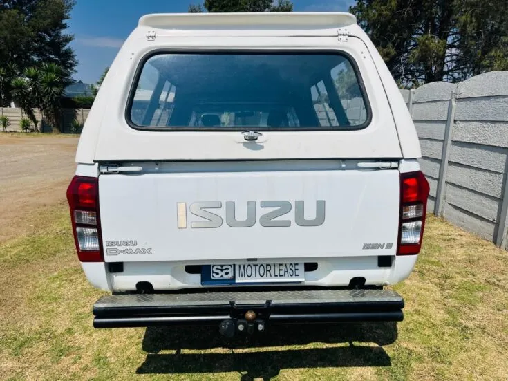 2023 Isuzu D-Max/250C S/CAB FLEETSIDE – Back Photo