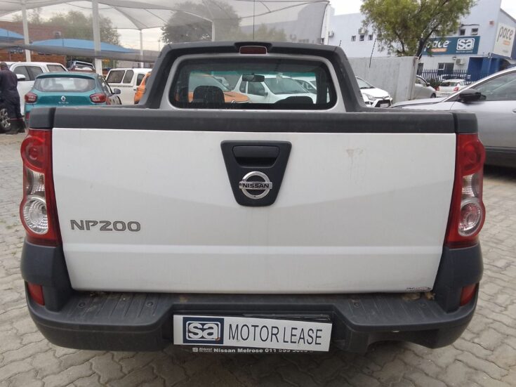 2023 NISSAN NP200 1.6 A/C SAFETY PACK P/U S/C – Back Photo