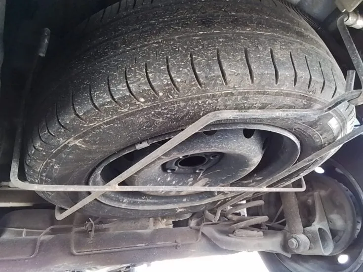 2023 Nissan Np200/1.6 STEALTH LIMITED EDITION – Spare Wheel