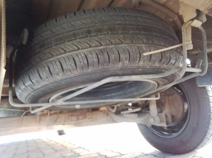 2023 Nissan Np200/1.6 STEALTH LIMITED EDITION – Spare Wheel