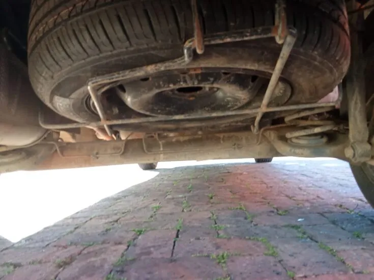 2023 Nissan Np200/1.6 STEALTH LIMITED EDITION – Spare Wheel