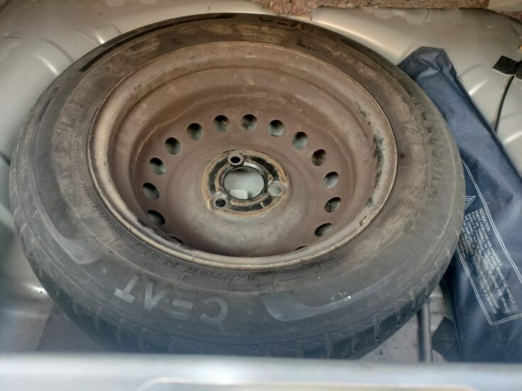 2023 RENAULT KWID DYNAMIQUE MANUAL – Spare Wheel