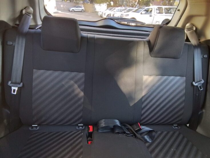 2023 SUZUKI SWIFT 1.2 GA MANUAL – Rear Seats