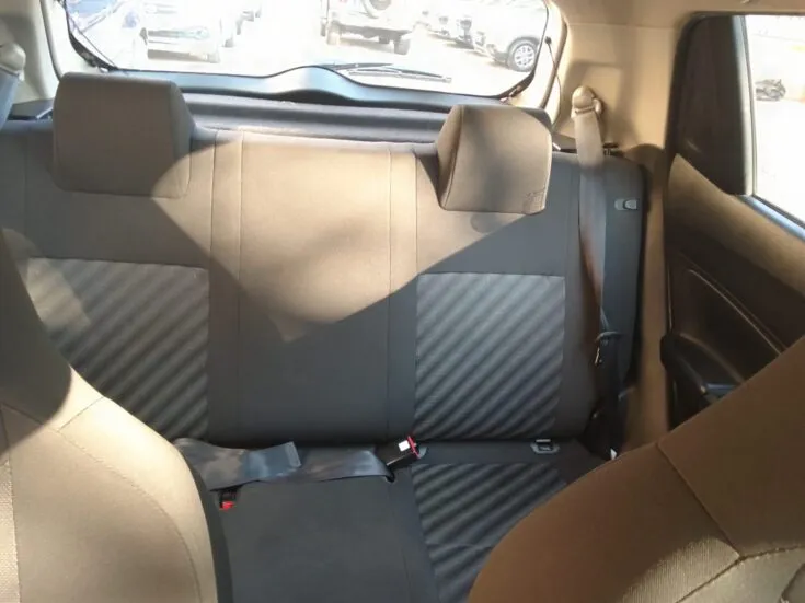 2023 Suzuki Swift/1.2 GA – Rear Seats