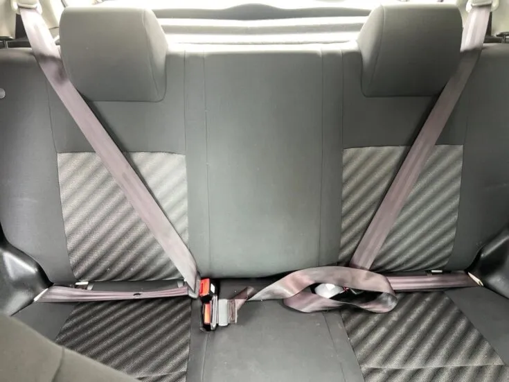 2023 Suzuki Swift/1.2 GA – Rear Seats