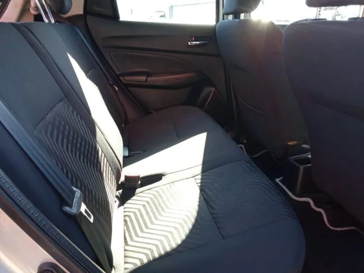 2023 Suzuki SWIFT/1.2 GL MT – Rear Seats
