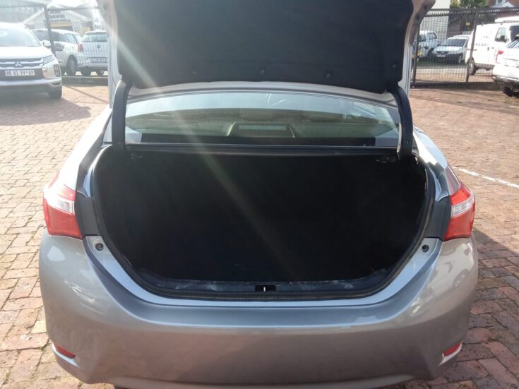 2023 TOYOTA COROLLA QUEST PLUS 1.8 CVT – Boot / Loadbin