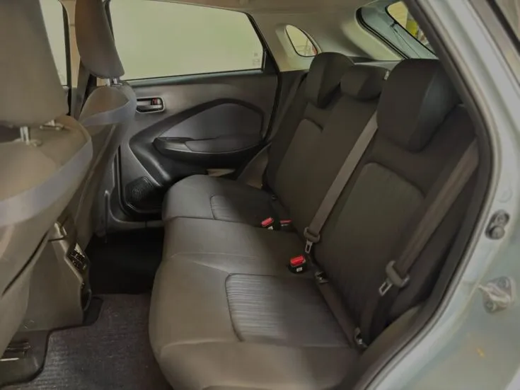 2023 Toyota Starlet/1.5 XS 4AT – Rear Seats
