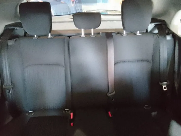 2023 Toyota Starlet/1.5 XS 4AT – Rear Seats