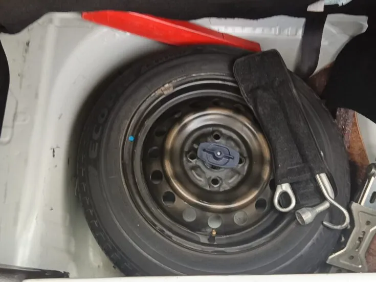 2023 Toyota Vitz/1.0 5MT – Spare Wheel